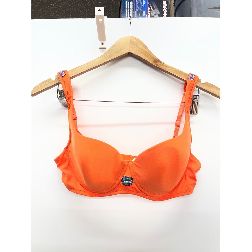 Florida Gators Bra by Hangar 55 Orange Underwire Game Day Fan Gear 38D
